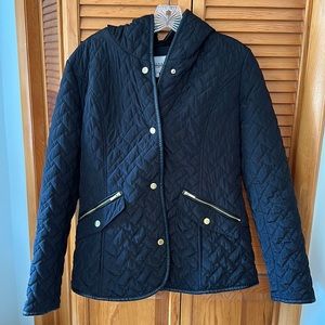 Cole Haan Sherpa Lined Quilted Jacket
